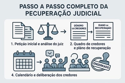 O Passo a Passo Completo da Recuperação Judicial no Brasil